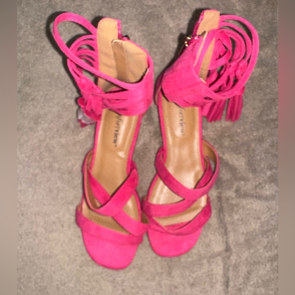 Pink Women's Sandals - Picture 2 of 10